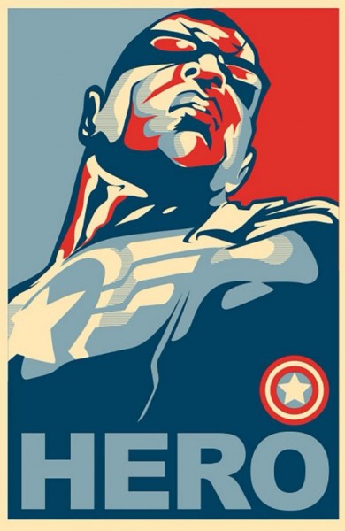 Captain America Falcon Hero
