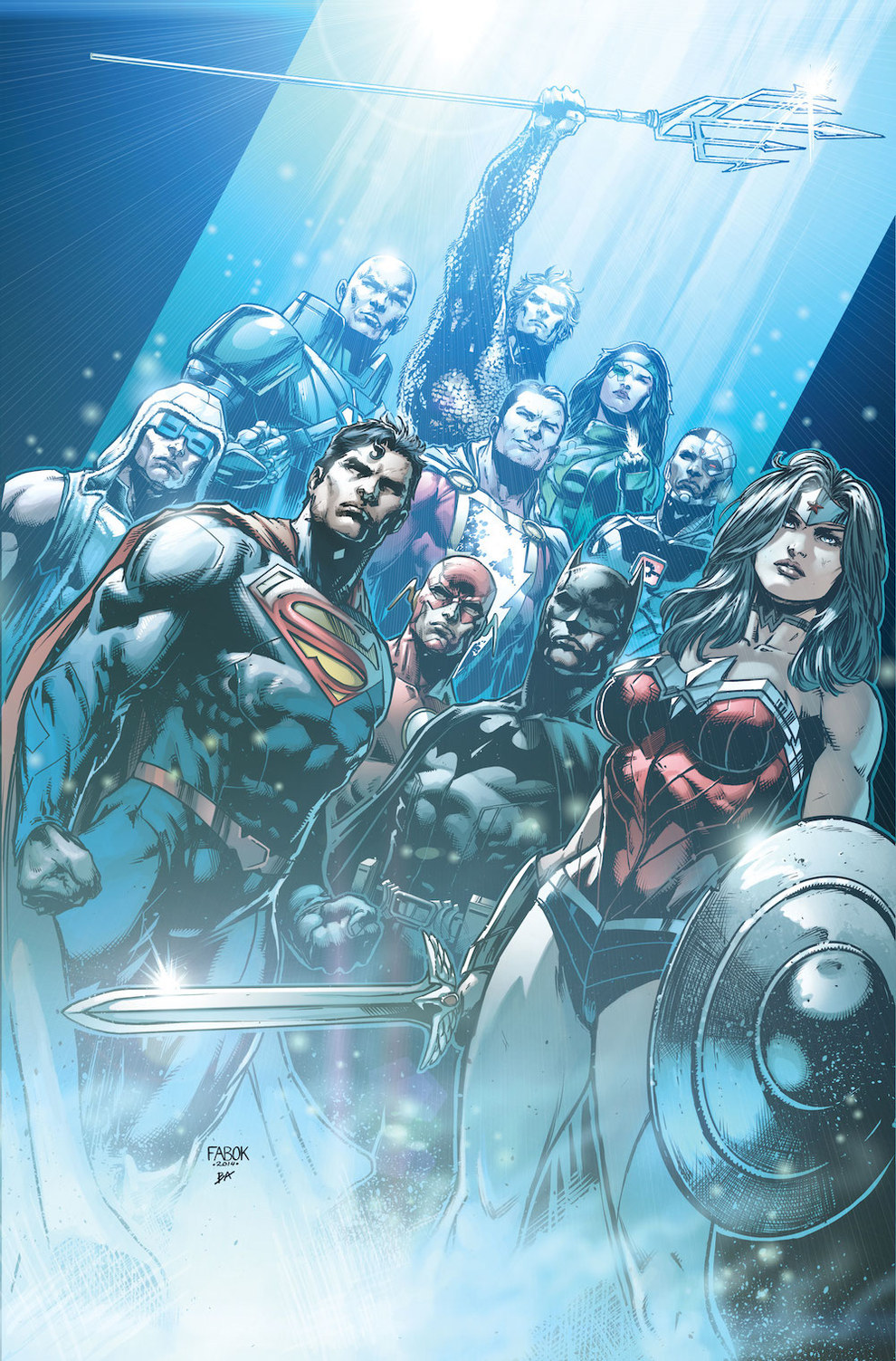 Justice League 36 cover