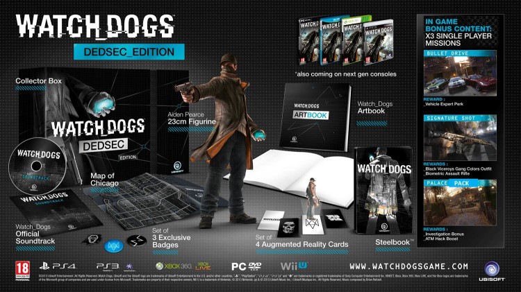 Watch Dogs preorder bonsuses