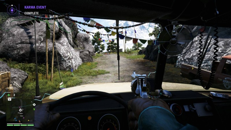 FarCry4 driving pistol