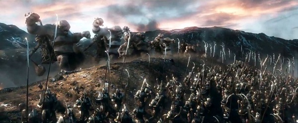 the hobbit - orc and troll army