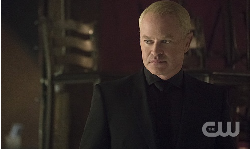 Arrow -- "The Candidate" -- Image AR402A_0063b -- Pictured: Neal McDonough as Damien Darhk -- Photo: Katie Yu /The CW -- © 2015 The CW Network, LLC. All Rights Reserved.