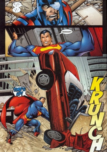 Superman Seemingly Kills with a Car