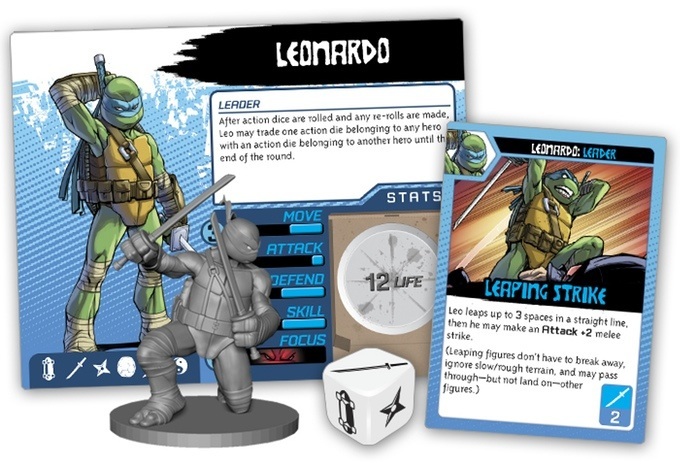 Teenage Mutant Ninja Turtles game Leonardo