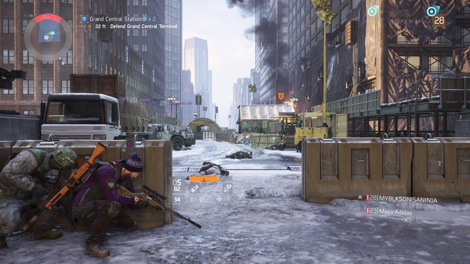 The Division cover sniper