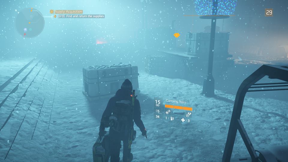 The Division snow carry box