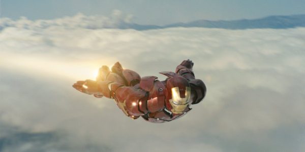 Iron Man Mid-Flight