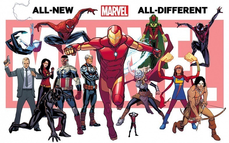 All All Different Marvel teaser - legacy characters