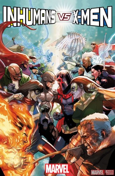 Inhumans vs X-Men #1 - mutants