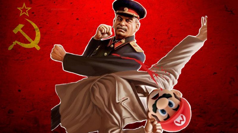 Stalin punches Mario