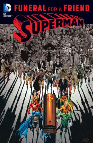 superman funeral for a friend - comic characters evolve