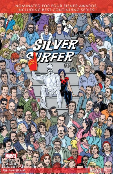 Jim's Pick Best Couple Silver Surfer and Dawn Greenwood